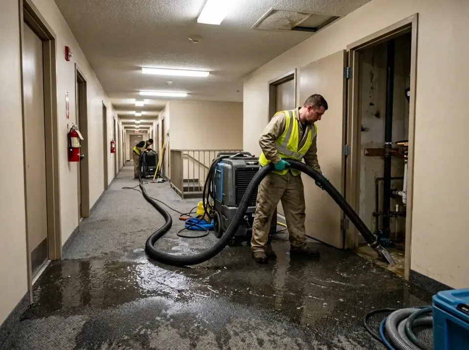 multi-unit-apartment-hallway-f-005 — frequently asked questions, Emergency Burst Pipe Water Extraction & Removal in Compo, CT